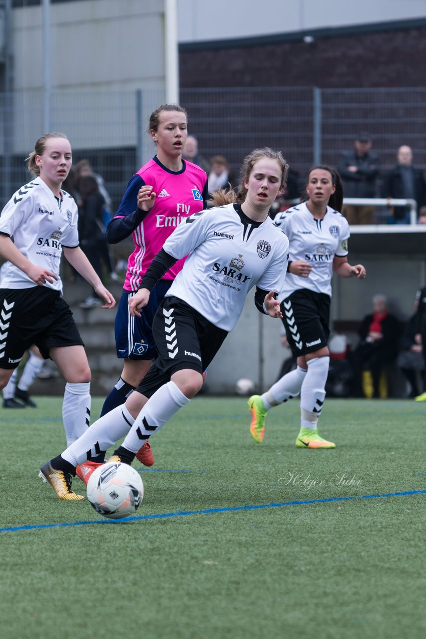 Bild 259 - B-Juniorinnen Harburger TB - HSV : Ergebnis: 1:3